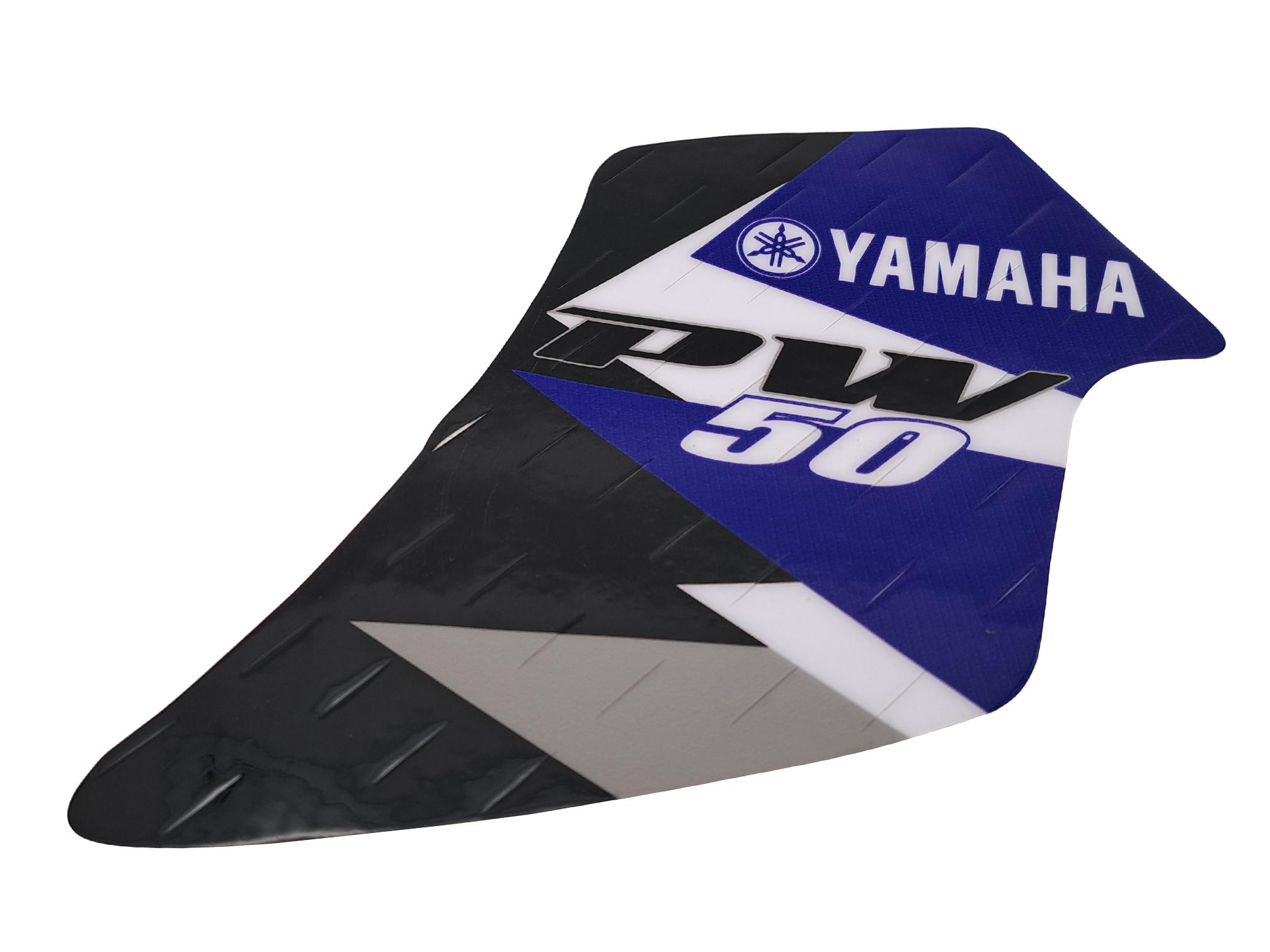 Deko-Set Für Motorrad Cross Yamaha PW 50 Tory, Blau